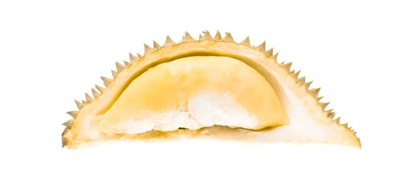 Frutos Durianos Aislados Sobre Fondo Blanco — Foto de Stock