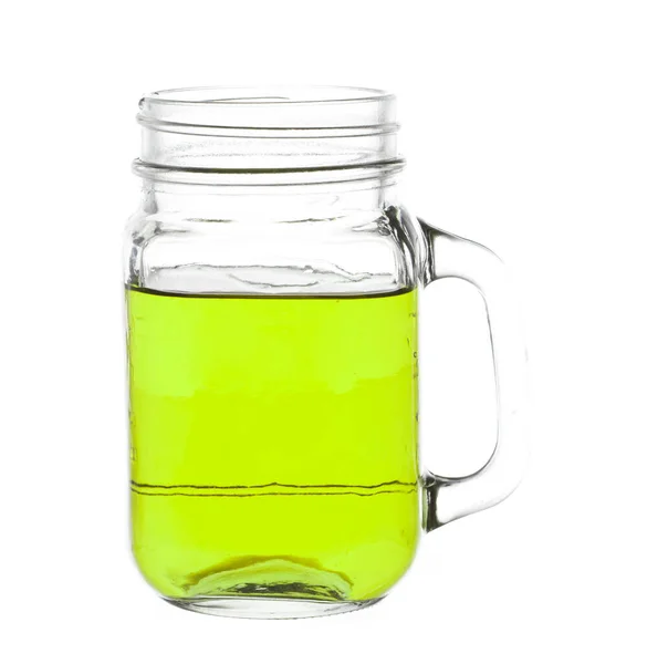 Jug Sweet Drink Isolated White Background — Stock Photo, Image