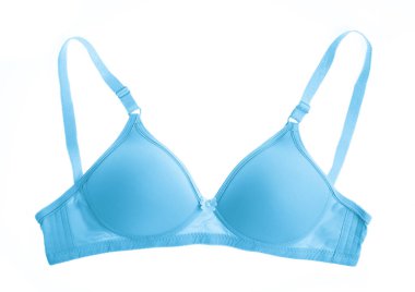 Beyaz arka planda izole edilmiş güzel seksi sutyen