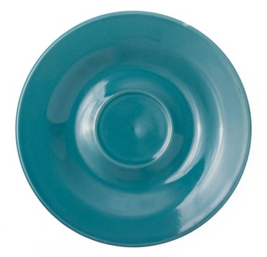 Boş plaka beyaz arkaplanda izole edildi