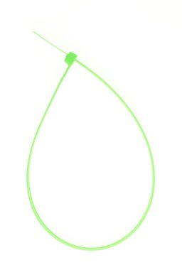 Beyaz arka plan üzerinde izole kablo bağları