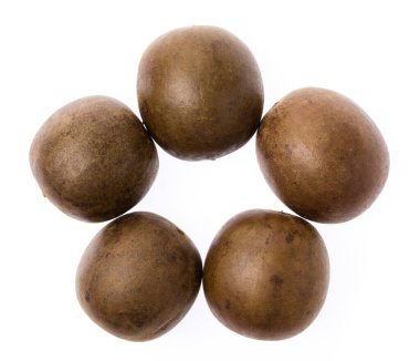 arhat meyvesi beyaz arkaplanda izole