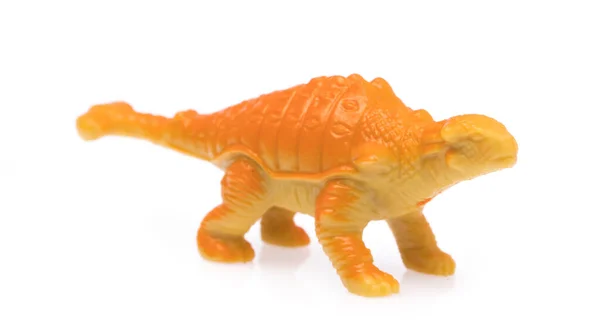 Plastové Hračky Kentrosaurus Izolované Bílém Pozadí — Stock fotografie