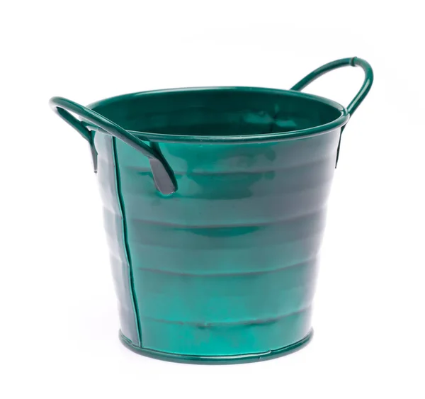 Bucket Isolated White Background — Stock Photo, Image