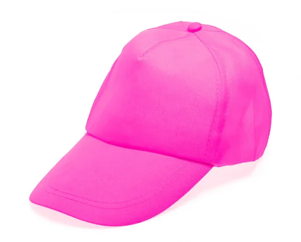 Pink Cap Isolated White Background — Stock Photo, Image