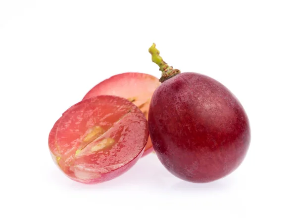 Slice Grape Isolated White Background — Stock Photo, Image