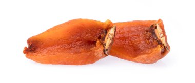 kurutulmuş hurma izole beyaz zemin üzerine