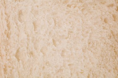 Taze pişmiş beyaz ekmek arka planının yumuşak dokusu