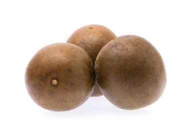 arhat meyvesi beyaz arkaplanda izole