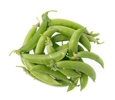 çalı fasulyesi beyaz zemin üzerine izole