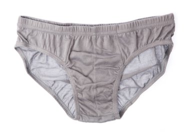 Beyaz arka plan üzerinde izole erkek iç çamaşırları.