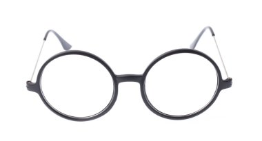 beyaz arkaplanda gözlük izole