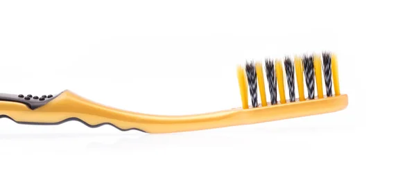 Yellow Toothbrush Isolated White Background — Stock Photo, Image