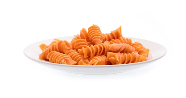 Dish Pasta Isolated White Background — Stock Photo, Image