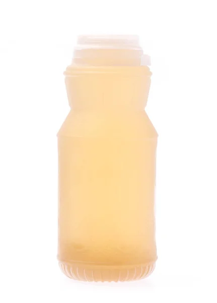 Longan Sap Een Fles Geïsoleerd Witte Achtergrond — Stockfoto