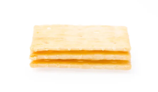 Lekkere Koekjes Geïsoleerd Witte Achtergrond — Stockfoto