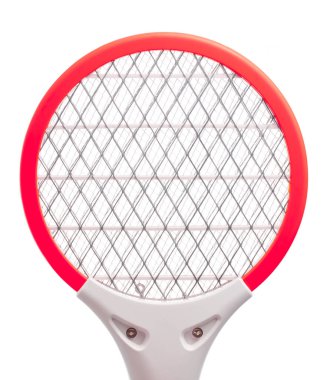 Elektronik sivrisinek katili beyaz arka planda izole edildi