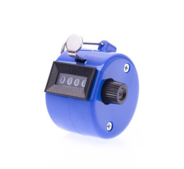 Beyaz arka planda izole edilmiş kişilerin el sayımı sayımı