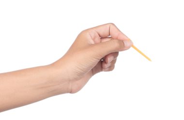 Beyaz arkaplanda izole edilmiş plastikten bir yıldız.
