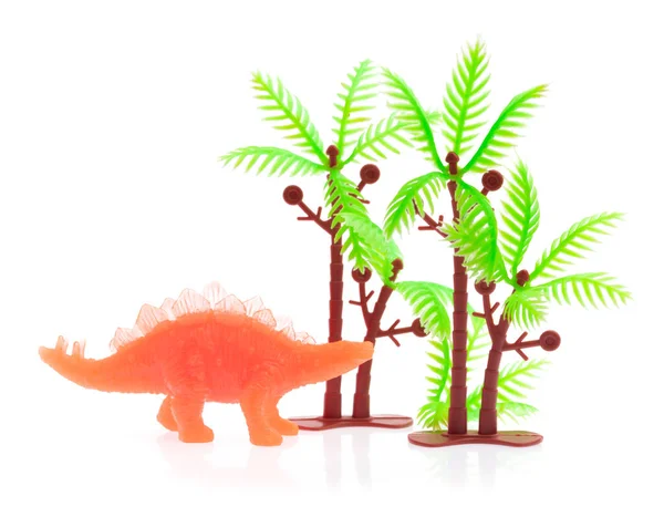 Σπινόσαυρος Φτιαγμένος Από Πλαστικό Παιχνίδι Δεινοσαύρων Απομονωμένο Λευκό Φόντο — Φωτογραφία Αρχείου