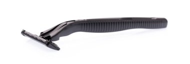 Tıraş bıçağı beyaz arkaplanda izole edilmiş