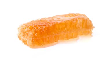 Beyaz arka plan üzerinde izole peteğin