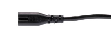 elektrik prizi beyaz arkaplanda izole edildi.