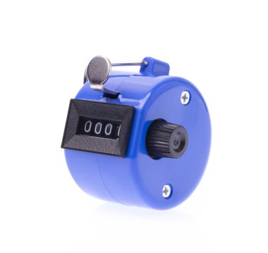 Beyaz arka planda izole edilmiş kişilerin el sayımı sayımı