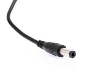elektrik prizi beyaz arkaplanda izole edildi.