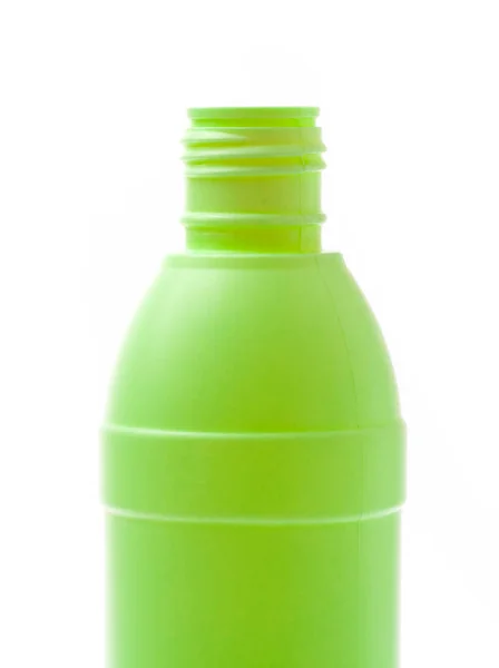 Plastikflasche Isoliert Auf Weißem Hintergrund — Stockfoto