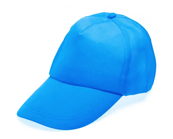 Blue Cap Isolated White Background — Stock Photo, Image