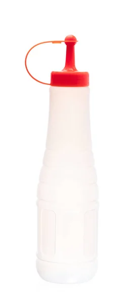 Empty Plastic Bottle Isolated White Background — Stock Photo, Image