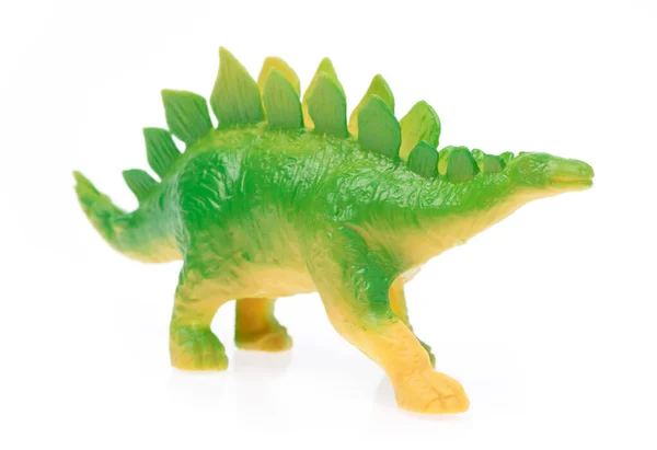 Juguete Plástico Kentrosaurus Aislado Sobre Fondo Blanco —  Fotos de Stock