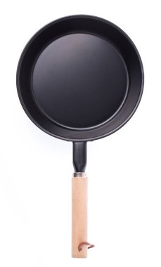 frying pan isolated on white background clipart