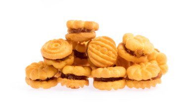 Çerez beyaz arkaplanda izole