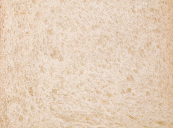 Měkká Textura Čerstvého Pečeného Bílého Chleba Pozadí — Stock fotografie