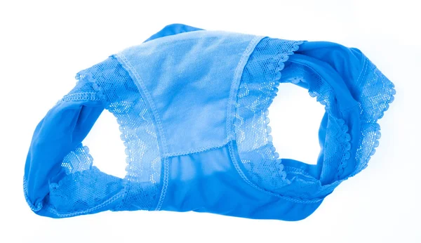Vackra Kvinnliga Trosor Isolerade Vit Bakgrund Sexiga Underkläder — Stockfoto