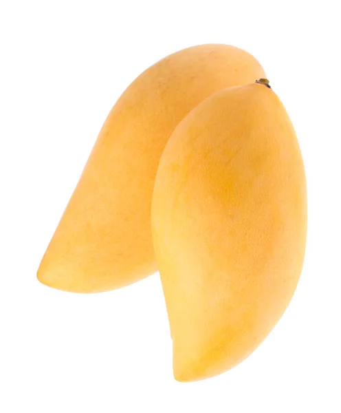 Fruto Mango Aislado Sobre Fondo Blanco — Foto de Stock