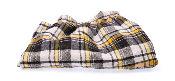 Beyaz arka plan üzerinde izole boxer şort (iç çamaşırı).