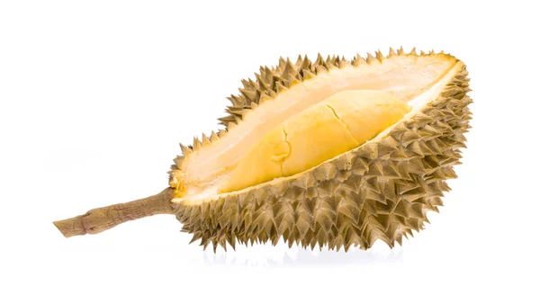 Durian Rey Frutas Aislado Sobre Fondo Blanco — Foto de Stock