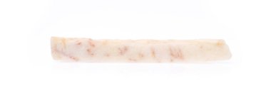 dilim beyaz arka plan üzerinde izole Taro.