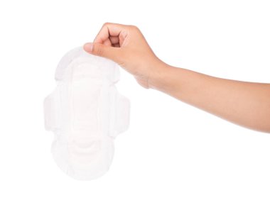 adet pedi beyaz arkaplanda izole halde tutuluyor