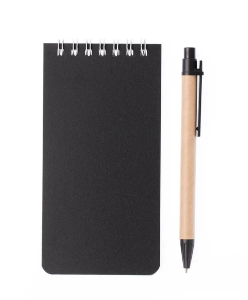 Notebook Isolati Sfondo Bianco — Foto Stock