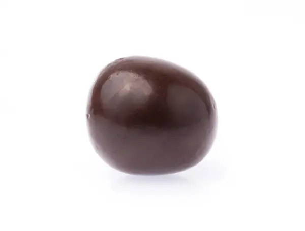 Bola Chocolate Aislada Sobre Fondo Blanco — Foto de Stock