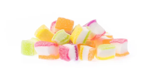 Bonbons Jelly Sweet Isoliert Auf Weißem Hintergrund — Stockfoto