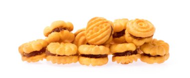 Çerez beyaz arkaplanda izole