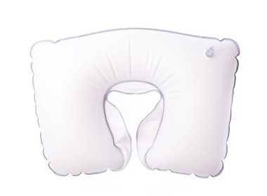  Boyun yastıkları beyaz arkaplanda izole