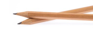 Kalem tahtası beyaz arkaplanda izole edildi.