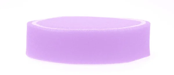 白を基調とした紫色のスポンジ — ストック写真
