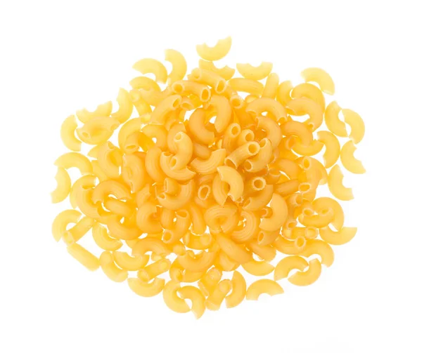 Italiaanse Pasta Droge Pasta Geïsoleerd Witte Achtergrond — Stockfoto